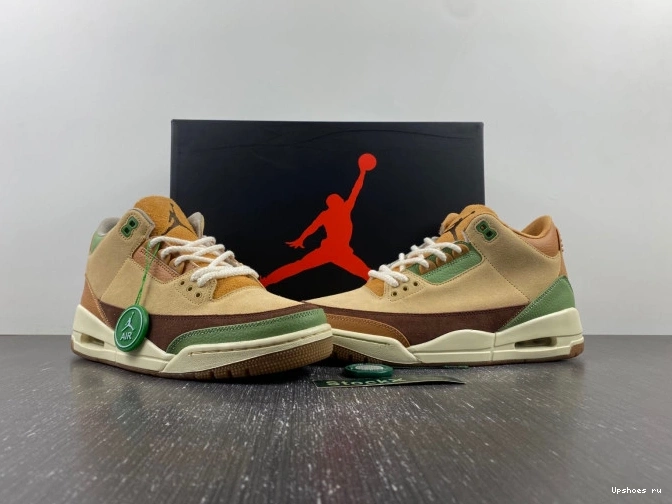 CT8532-103 Jordan “Green  Air 3 Brown” 0207